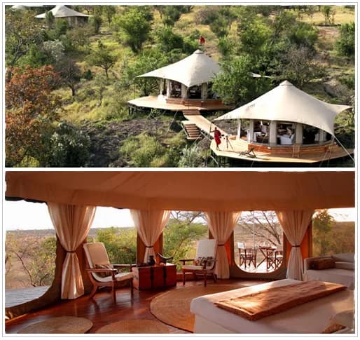 A honeymoon under African skies