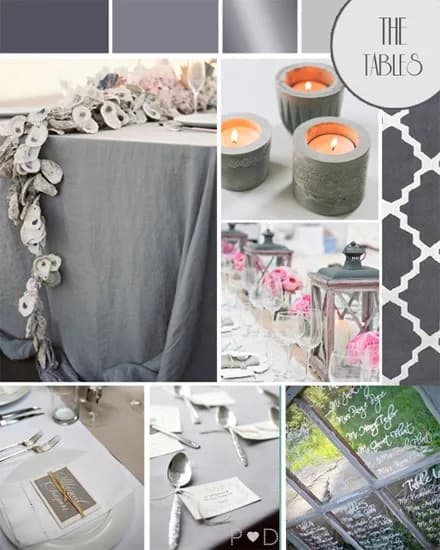 Ideas for a 50 Shades of Grey Inspired Wedding
