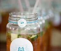 Monogrammed Jam Jars