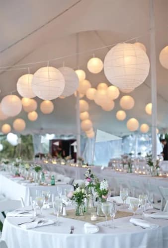 Wedding lighting paper lanterns