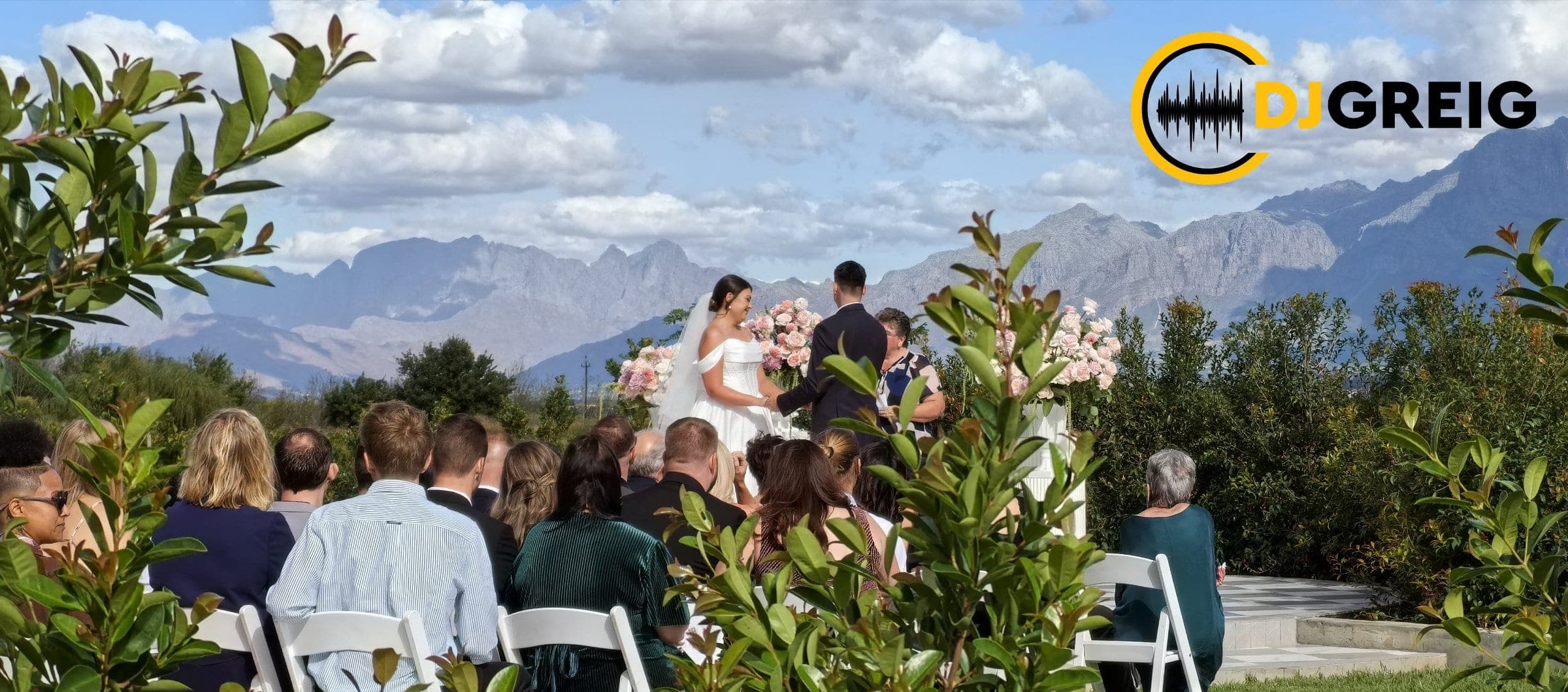 DJ Greig Cape Winelands Wedding